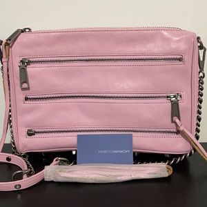 Rebecca Minkoff Zipper Crossbody Chain Bag